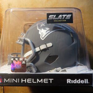 Rob Gronkowski Signed New England Patriots Speed Slate NFL Mini Helmet